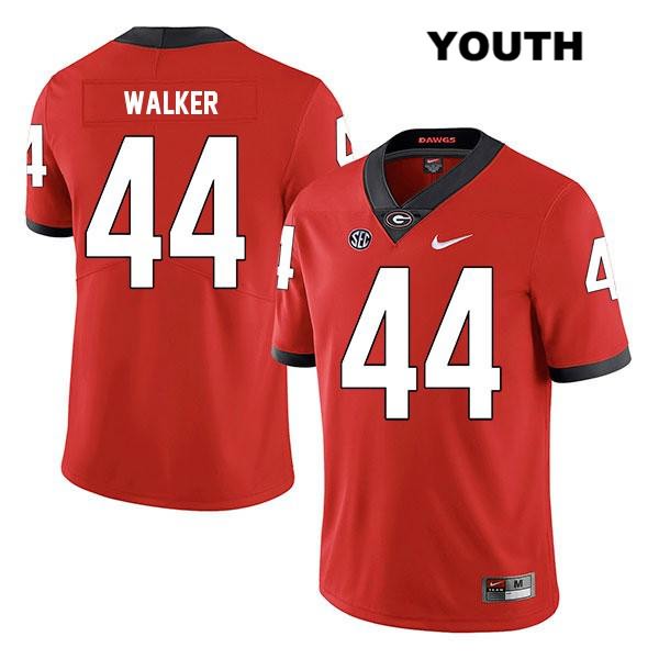 Georgia Bulldogs Youth Travon Walker #44 NCAA Legend Authentic Red Nike Stitched College Football Jersey NUQ8556MH